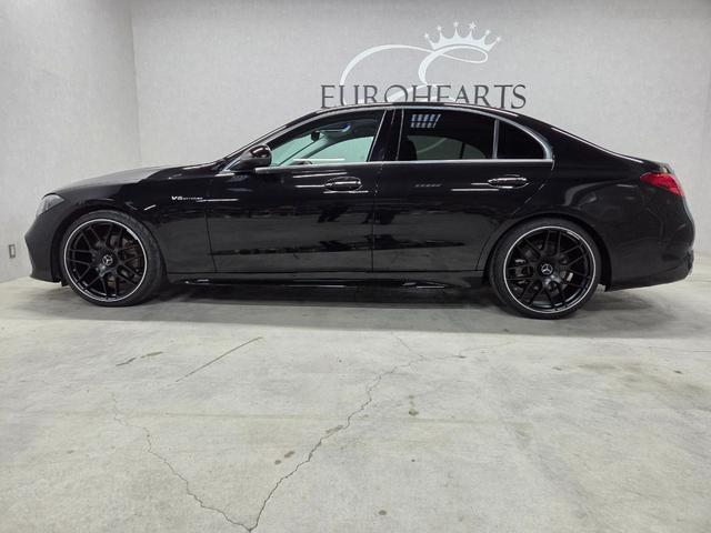 Ｃクラス Ｃ２００アバンギャルド　新品Ｃ６３ＳＥ仕様エアロ＆グリル＆２０インチＡＷ＆新品Ｈ＆Ｒダウンサス　Ｃ６３ＳＥサイドスカート　３６０°カメラ　新品タイヤ　新品４本出しマフラーカッター　黒ハーフレザーシート（67枚目）