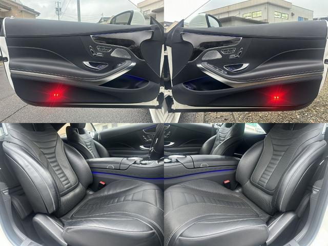 Ｓクラス Ｓ５５０　クーペ　ＡＭＧライン　新品Ｓ６３仕様バンパー！新品Ｓ６３仕様リアディフューザー！４本出しマフラーカッター！パナメリカーナグリル！２２インチハイパーフォージド！ＡＭＧ純正フロントバッジ！ダイヤモンドホワイト！ロワリングキット（12枚目）