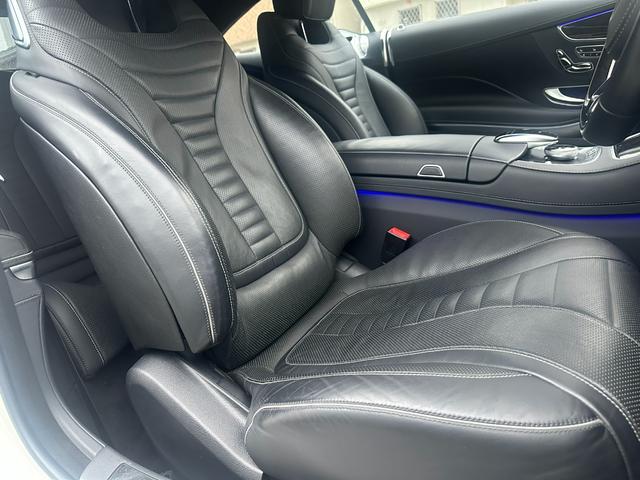 Ｓクラス Ｓ５５０　クーペ　ＡＭＧライン　新品Ｓ６３仕様バンパー！新品Ｓ６３仕様リアディフューザー！４本出しマフラーカッター！パナメリカーナグリル！２２インチハイパーフォージド！ＡＭＧ純正フロントバッジ！ダイヤモンドホワイト！ロワリングキット（14枚目）
