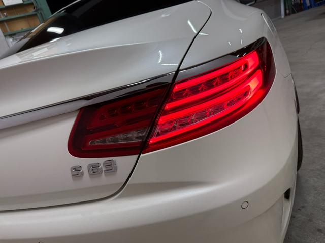 Ｓクラス Ｓ５５０　クーペ　ＡＭＧライン　新品Ｓ６３仕様バンパー！新品Ｓ６３仕様リアディフューザー！４本出しマフラーカッター！パナメリカーナグリル！２２インチハイパーフォージド！ＡＭＧ純正フロントバッジ！ダイヤモンドホワイト！ロワリングキット（16枚目）