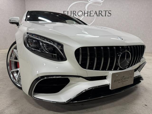 Ｓクラス Ｓ５５０　クーペ　ＡＭＧライン　新品Ｓ６３仕様バンパー！新品Ｓ６３仕様リアディフューザー！４本出しマフラーカッター！パナメリカーナグリル！２２インチハイパーフォージド！ＡＭＧ純正フロントバッジ！ダイヤモンドホワイト！ロワリングキット（19枚目）