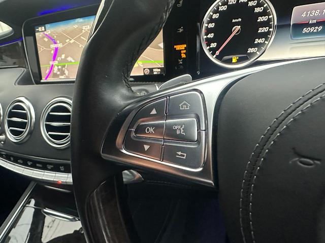 Ｓクラス Ｓ５５０　クーペ　ＡＭＧライン　新品Ｓ６３仕様バンパー！新品Ｓ６３仕様リアディフューザー！４本出しマフラーカッター！パナメリカーナグリル！２２インチハイパーフォージド！ＡＭＧ純正フロントバッジ！ダイヤモンドホワイト！ロワリングキット（23枚目）