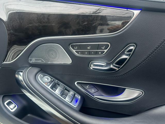 Ｓクラス Ｓ５５０　クーペ　ＡＭＧライン　新品Ｓ６３仕様バンパー！新品Ｓ６３仕様リアディフューザー！４本出しマフラーカッター！パナメリカーナグリル！２２インチハイパーフォージド！ＡＭＧ純正フロントバッジ！ダイヤモンドホワイト！ロワリングキット（35枚目）