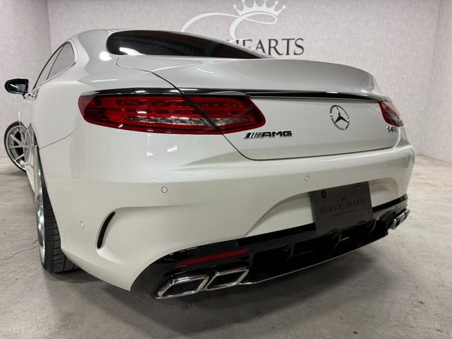 Ｓクラス Ｓ５５０　クーペ　ＡＭＧライン　新品Ｓ６３仕様バンパー！新品Ｓ６３仕様リアディフューザー！４本出しマフラーカッター！パナメリカーナグリル！２２インチハイパーフォージド！ＡＭＧ純正フロントバッジ！ダイヤモンドホワイト！ロワリングキット（70枚目）