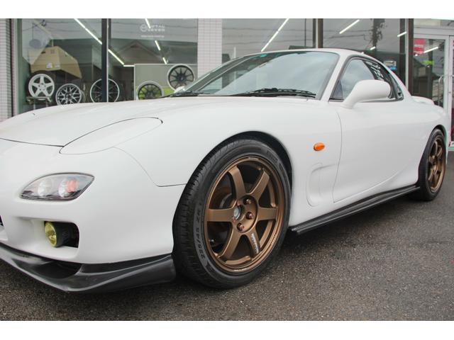 ＲＸ－７ タイプＲＢ　最終６型　走行距離９００７６ｋｍ　タイプＲＳ　ＡＴ　ドラレコ　バックモニター　ＥＴＣ　ＶＯＬＫＲＡＣＩＮＧ１７ＡＷ　ＨＫＳ車高調　ＬＥＤヘッドライト（5枚目）