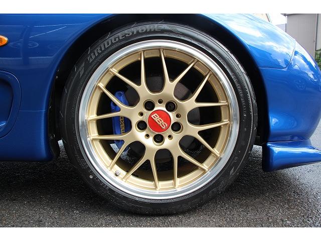 ＲＸ－７ タイプＲバサースト　最終型　タイプＲバサースト　エンジンＯ／Ｈ渡　元色全塗装済み　フロントリップ同色塗装　ＢＢＳ１８ＡＷ　マツダスピードマフラー　ＨＫＳ車高調　走行距離４４９６６ｋｍ（18枚目）