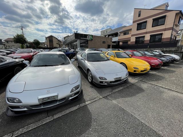 ＲＸ－７ タイプＲ　最終型　タイプＲ　希少マツダスピードフロントバンパー　１７インチＶＯＬＫ　ＲＡＣＩＮＧ　ＴＥ３７　ＨＫＳ車高調　ｄｅｆｉメーター（34枚目）