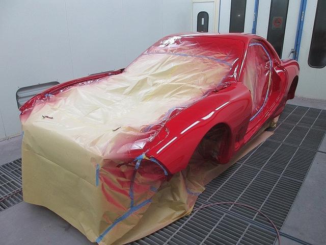 サバンナＲＸ－７ ＧＴ－Ｘ　サバンナＲＸ－７　ＧＴ－Ｘ　レッド　後期　元色全塗装　純正ホイール（19枚目）