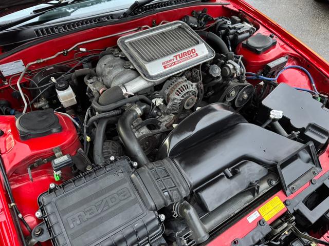 サバンナＲＸ－７ ＧＴ－Ｘ　サバンナＲＸ－７　ＧＴ－Ｘ　レッド　後期　元色全塗装　純正ホイール（35枚目）