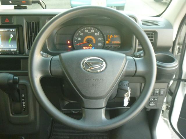 ハイゼットカーゴ クルーズSAIII 1年間距離無制限保証 社外メモリーナビ バックカメラ ETC LEDヘッド 電動格納ミラー ドライブレコーダー Bluetooth ワンオーナー車 禁煙車 内外装清掃済み(13枚目)