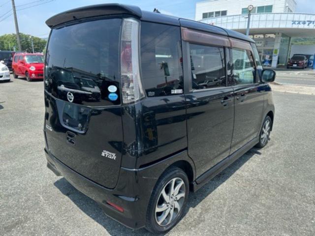 ルークス ハイウェイスター　Ｔチェーン　ＣＤデッキ　インテリキー　法定整備付　Ｐ／Ｗ　Ｐ／Ｓ　Ａ／Ｃ　サンバイザー　ヘッドライトクリーニング加工済（8枚目）