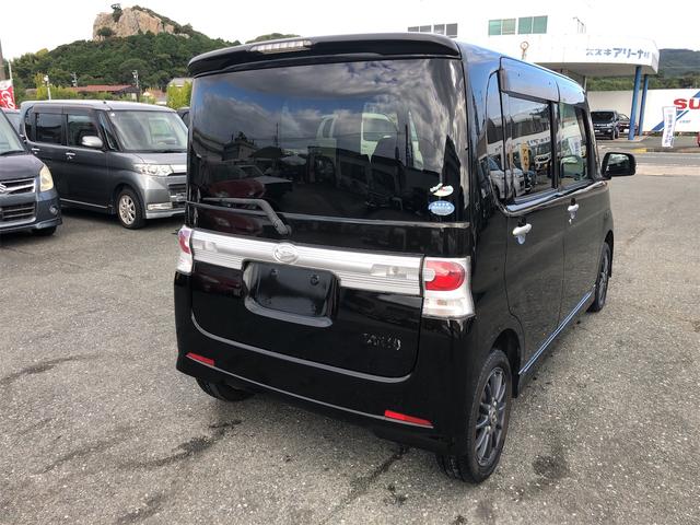 タント カスタムＸ　スライドドア　ナビ　ＴＶ　ＨＩＤ　スマートキー　ベンチシート　ＡＴ　盗難防止システム　ＡＢＳ　ＣＤ　ＤＶＤ再生　アルミホイール　衝突安全ボディ　エアコン　パワーステアリング　パワーウィンドウ（7枚目）
