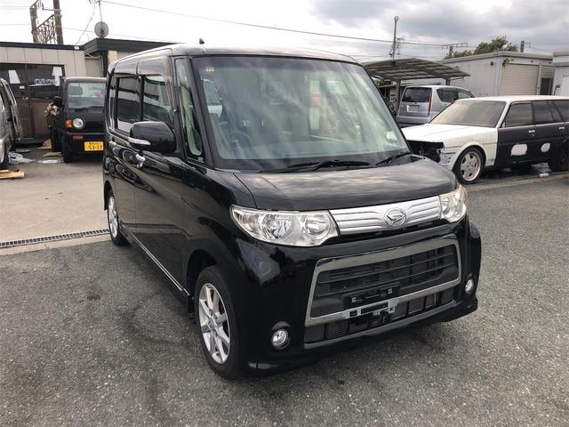 タント カスタムＸリミテッド　電動スライドドア　ナビ　ＴＶ　ＨＩＤ　スマートキー　ベンチシート　ＣＶＴ　盗難防止システム　ＡＢＳ　ＣＤ　ＵＳＢ　Ｂｌｕｅｔｏｏｔｈ　アルミホイール　衝突安全ボディ　エアコン　Ｔチェーン（2枚目）