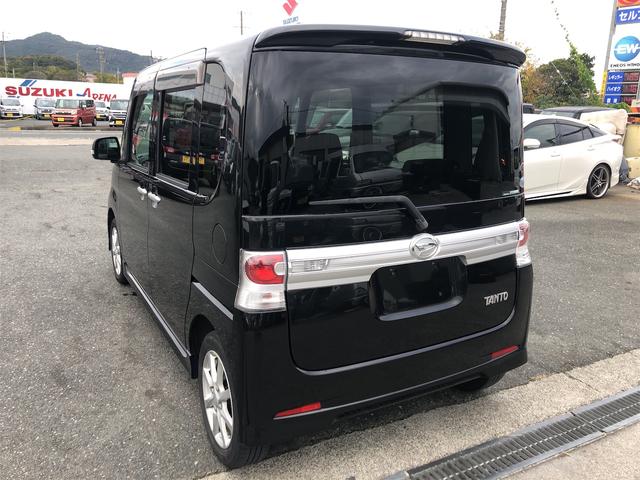 タント カスタムＸリミテッド　電動スライドドア　ナビ　ＴＶ　ＨＩＤ　スマートキー　ベンチシート　ＣＶＴ　盗難防止システム　ＡＢＳ　ＣＤ　ＵＳＢ　Ｂｌｕｅｔｏｏｔｈ　アルミホイール　衝突安全ボディ　エアコン　Ｔチェーン（4枚目）
