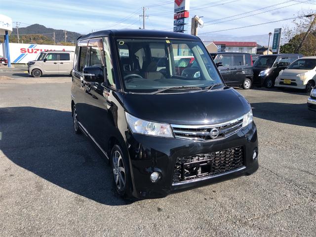 ルークス ハイウェイスターターボ ETC 両側電動スライドドア ナビ TV HID スマートキー ベンチシート CVT 盗難防止システム ABS CD アルミホイール 衝突安全ボディ エアコン パワーステアリング パワーウィンドウ(3枚目)