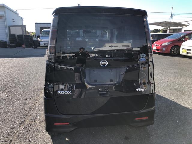 ルークス ハイウェイスターターボ ETC 両側電動スライドドア ナビ TV HID スマートキー ベンチシート CVT 盗難防止システム ABS CD アルミホイール 衝突安全ボディ エアコン パワーステアリング パワーウィンドウ(6枚目)