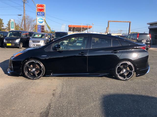 プリウス Sセーフティプラス ETC クリアランスソナー レーンアシスト オートクルーズコントロール パークアシスト 衝突被害軽減システム バックカメラ アルミホイール オートマチックハイビーム LEDヘッドランプ CVT(5枚目)