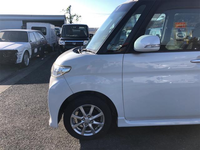 タント カスタムＸ　電動スライドドア　ナビ　ＨＩＤ　スマートキー　シートヒーター　ベンチシート　ＡＴ　盗難防止システム　ＡＢＳ　ＣＤ　ＵＳＢ　ミュージックプレイヤー接続可　Ｂｌｕｅｔｏｏｔｈ　アルミホイール（16枚目）