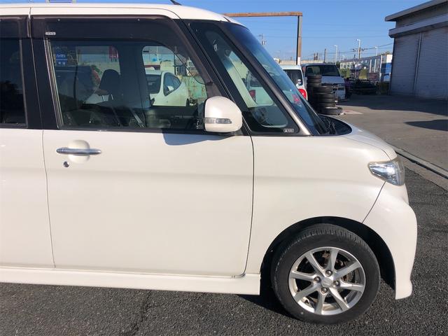 タント カスタムＸ　電動スライドドア　ナビ　ＨＩＤ　スマートキー　シートヒーター　ベンチシート　ＡＴ　盗難防止システム　ＡＢＳ　ＣＤ　ＵＳＢ　ミュージックプレイヤー接続可　Ｂｌｕｅｔｏｏｔｈ　アルミホイール（30枚目）