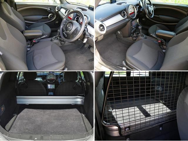 ＭＩＮＩ クーパー　クラブバン　後期／２人乗り／禁煙車／パナソニック２ＤＩＮ／地デジ／Ｂカメラ／ＢＴオーディオ／ＥＴＣ／ディーン１５インチ（4枚目）