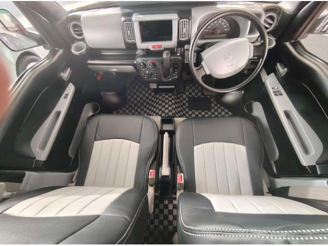 エブリイ ＰＣ　クールライダー　ヘッドマーク　リアゲートパネル　サイド窓パネル　１４インチデイトナホイール　ホワイトリボン　内装ペイント　シートカバー　キーレス（4枚目）