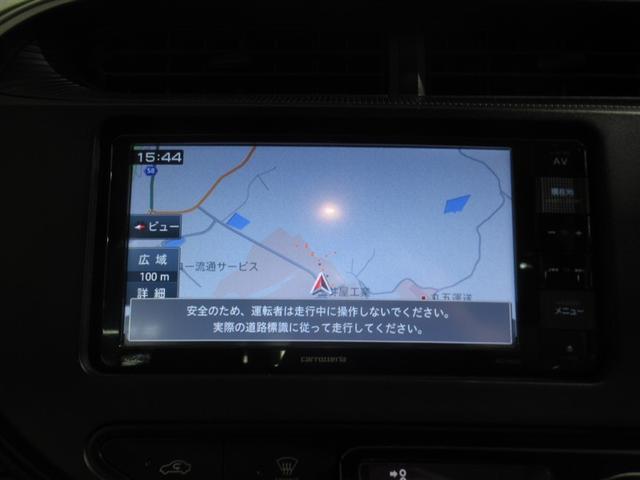 アクア L メモリーナビ ワンセグ バックカメラ ETC CD ミュージックプレイヤー接続可 DVD再生 キーレス ハイブリッド ワンオーナー(18枚目)