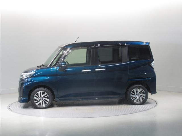 ルーミー カスタムＧ　衝突被害軽減システム　メモリーナビ　フルセグ　バックカメラ　ＥＴＣ　ＣＤ　ミュージックプレイヤー接続可　ＤＶＤ再生　オートクルーズコントロール　ＬＥＤヘッドランプ　両側電動スライド　スマートキー（3枚目）