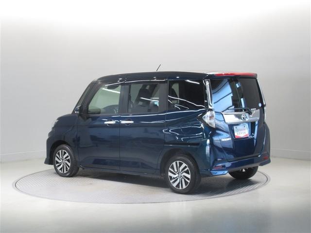 ルーミー カスタムＧ　衝突被害軽減システム　メモリーナビ　フルセグ　バックカメラ　ＥＴＣ　ＣＤ　ミュージックプレイヤー接続可　ＤＶＤ再生　オートクルーズコントロール　ＬＥＤヘッドランプ　両側電動スライド　スマートキー（4枚目）