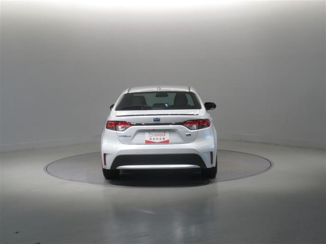 カローラ ハイブリッド ダブルバイビー 衝突被害軽減システム メモリーナビ フルセグ バックカメラ ETC ミュージックプレイヤー接続可 オートクルーズコントロール LEDヘッドランプ スマートキー キーレス ハイブリッド ワンオーナー(5枚目)