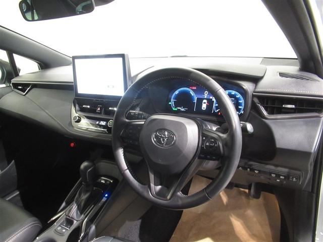 カローラ ハイブリッド ダブルバイビー 衝突被害軽減システム メモリーナビ フルセグ バックカメラ ETC ミュージックプレイヤー接続可 オートクルーズコントロール LEDヘッドランプ スマートキー キーレス ハイブリッド ワンオーナー(16枚目)