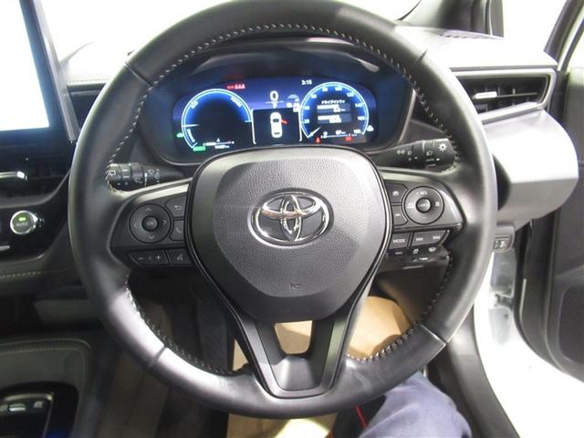 カローラ ハイブリッド ダブルバイビー 衝突被害軽減システム メモリーナビ フルセグ バックカメラ ETC ミュージックプレイヤー接続可 オートクルーズコントロール LEDヘッドランプ スマートキー キーレス ハイブリッド ワンオーナー(17枚目)