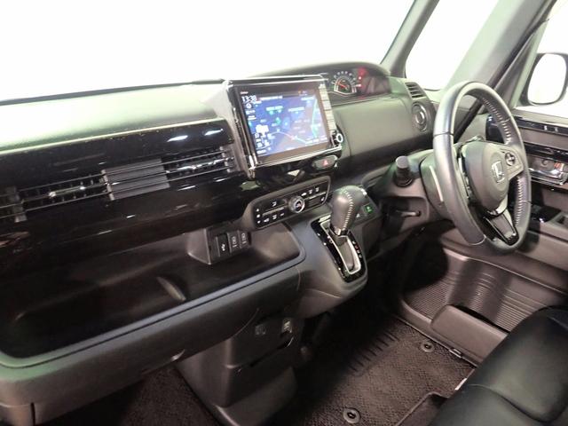 Ｎ－ＢＯＸカスタム Ｌターボ　禁煙車／純正８インチナビ／バックカメラ／フルセグＴＶ／ブルートゥース／ＣＤ・ＤＶＤ／ホンダセンシング／スマートキー／ＬＥＤオートライト／両側パワスラ／ハーフレザーシート／シートヒーター／レンタアップ（21枚目）