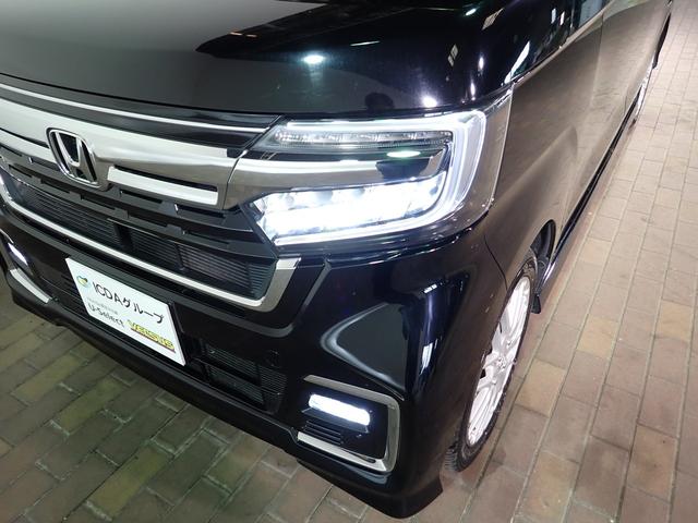 Ｎ－ＢＯＸカスタム Ｌターボ　禁煙車／純正８インチナビ／バックカメラ／フルセグＴＶ／ブルートゥース／ＣＤ・ＤＶＤ／ホンダセンシング／スマートキー／ＬＥＤオートライト／両側パワスラ／ハーフレザーシート／シートヒーター／レンタアップ（26枚目）