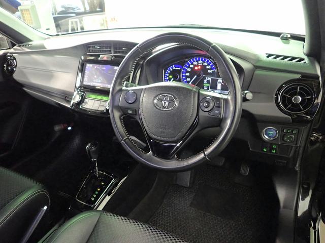 カローラフィールダー ハイブリッドG ダブルバイビー 社外ナビ/バックカメラ/フルセグTV/ブルートゥース/CD・DVD/ETC/衝突軽減ブレーキ/スマートキー/LEDオートライト/ハーフレザーシート/オートハイビーム/純正16インチアルミ(19枚目)