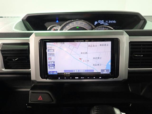 ウェイク ＧターボリミテッドＳＡＩＩＩ　禁煙車／社外ナビ／フルセグＴＶ／ＥＴＣ車載器／衝突軽減ブレーキ／インテリキー／ＬＥＤオートライト／オートハイビーム／両側パワースライドドア／純正１５インチアルミ／アイドリングストップ／電動格納ミラー（5枚目）