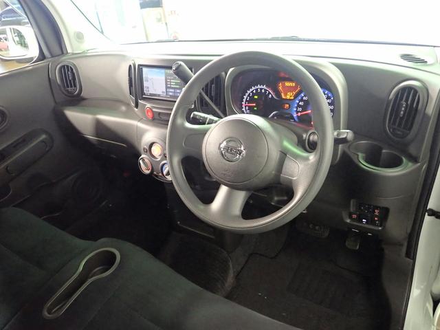 キューブ １５Ｘ　社外ナビ／バックカメラ／フルセグＴＶ／ＥＴＣ車載器／インテリキー／社外１５インチアルミ／社外ＬＥＤヘッドライト／アイドリングストップ／電動格納ミラー／スペアキー有り（17枚目）