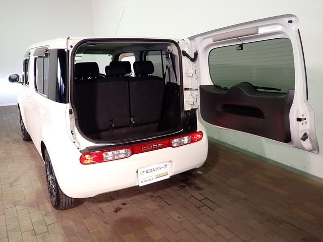 キューブ １５Ｘ　社外ナビ／バックカメラ／フルセグＴＶ／ＥＴＣ車載器／インテリキー／社外１５インチアルミ／社外ＬＥＤヘッドライト／アイドリングストップ／電動格納ミラー／スペアキー有り（23枚目）