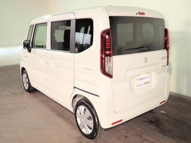 スペーシア ハイブリッドＸ　禁煙車／純正９インチナビ／全方位カメラ／フルセグＴＶ／ブルートゥース接続／衝突軽減ブレーキ／インテリキー／ＬＥＤオートライト／両側パワースライドドア／シートヒーター／クリアランスソナー／スペアキー有り（29枚目）