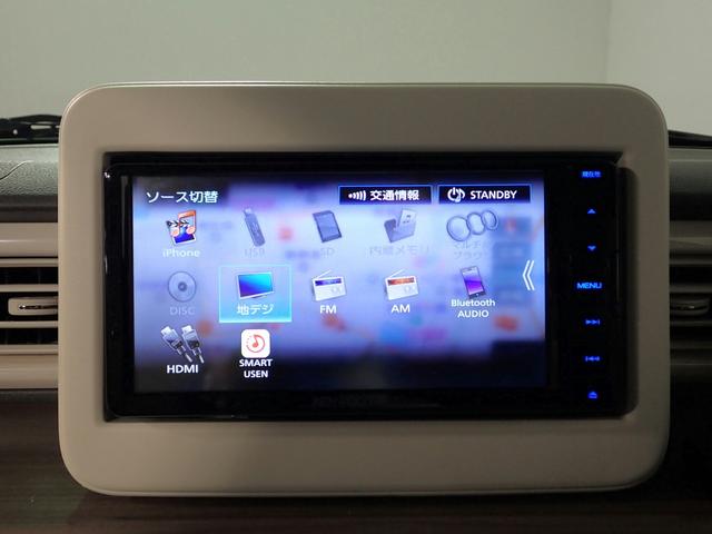 アルトラパン Ｘ　禁煙／社外ナビ／全方位カメラ／フルセグＴＶ／ブルートゥース／ＣＤ・ＤＶＤ／ＥＴＣ／衝突軽減ブレーキ／インテリキー／ＬＥＤオートライト／シートヒーター／純１４インチＡＷ／アイドリングストップ／電格ミラー（7枚目）