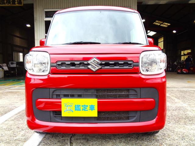 スペーシア ハイブリッドＧ　ナビＴＶ　ＤＶＤ再生可能　Ｂｌｕｅｔｏｏｔｈ　バックカメラ　ＥＴＣ　両側スライドドア　ワンオーナー車　アイドリングストップ　スマートキー　プッシュスタート　オートライト　ベンチシート　整備・保証付（2枚目）