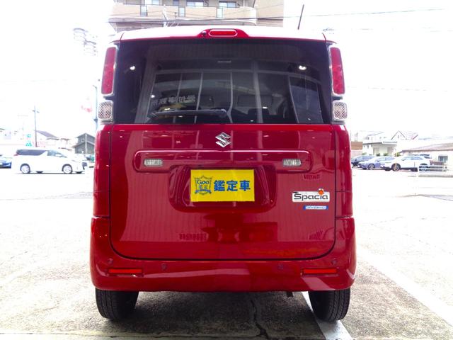 スペーシア ハイブリッドＧ　ナビＴＶ　ＤＶＤ再生可能　Ｂｌｕｅｔｏｏｔｈ　バックカメラ　ＥＴＣ　両側スライドドア　ワンオーナー車　アイドリングストップ　スマートキー　プッシュスタート　オートライト　ベンチシート　整備・保証付（3枚目）