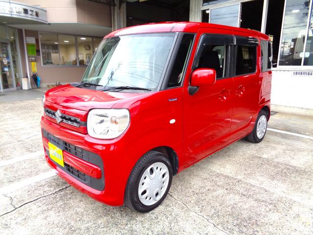 スペーシア ハイブリッドＧ　ナビＴＶ　ＤＶＤ再生可能　Ｂｌｕｅｔｏｏｔｈ　バックカメラ　ＥＴＣ　両側スライドドア　ワンオーナー車　アイドリングストップ　スマートキー　プッシュスタート　オートライト　ベンチシート　整備・保証付（74枚目）