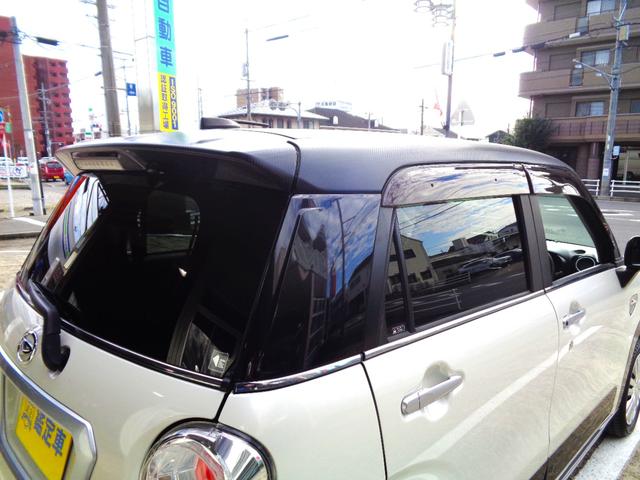 パールホワイトにブラックを施すことでブパール単色ではなくクロスオーバータイプらしく引き締まった印象の外装・エクステリアとなっております！現品限りの為お早めにお願い致します！お気持ちは固まりましたか？