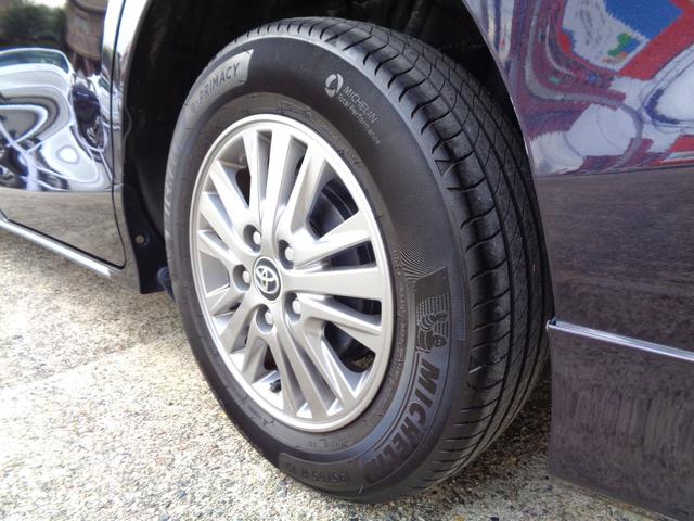 左後ろタイヤです！全車試乗テスト済みです！変速ショック、異音、ヒーターエアコンが効かない、まっすぐ走らないなど試乗テストで不合格となった車両は店頭在庫にはございません！高水準のチェックご安心ください！