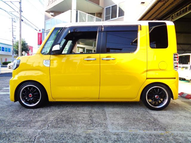 ウェイク X SA ナビTV DVD再生可能 USB入力 バックカメラ ETC パワースライドドア  LEDヘッドライト アイドリングストップ スマートキー プッシュスタート 社外アルミホイール ローダウン 整備・保証付(5枚目)