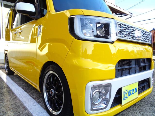 ウェイク X SA ナビTV DVD再生可能 USB入力 バックカメラ ETC パワースライドドア  LEDヘッドライト アイドリングストップ スマートキー プッシュスタート 社外アルミホイール ローダウン 整備・保証付(64枚目)