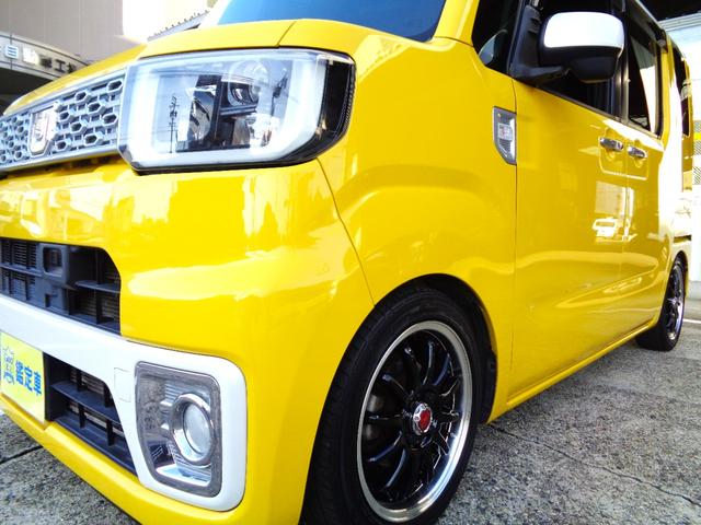 ウェイク X SA ナビTV DVD再生可能 USB入力 バックカメラ ETC パワースライドドア  LEDヘッドライト アイドリングストップ スマートキー プッシュスタート 社外アルミホイール ローダウン 整備・保証付(65枚目)