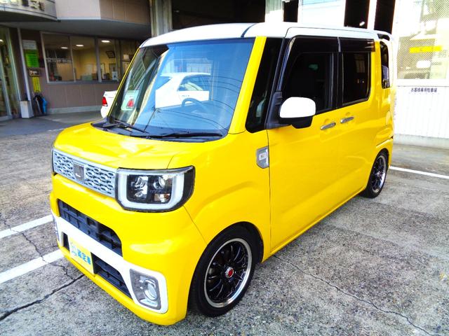 ウェイク X SA ナビTV DVD再生可能 USB入力 バックカメラ ETC パワースライドドア  LEDヘッドライト アイドリングストップ スマートキー プッシュスタート 社外アルミホイール ローダウン 整備・保証付(79枚目)