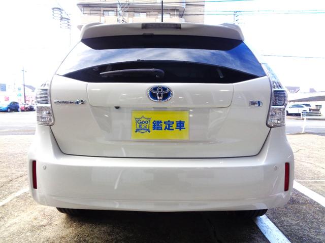 プリウスアルファ S パノラマルーフ 純正8インチナビTV DVD再生可能 Bluetooth バックカメラ LEDヘッド ステアリングスイッチ スマートキー プッシュスタート ETC クリアランスソナー 整備・保証付(3枚目)