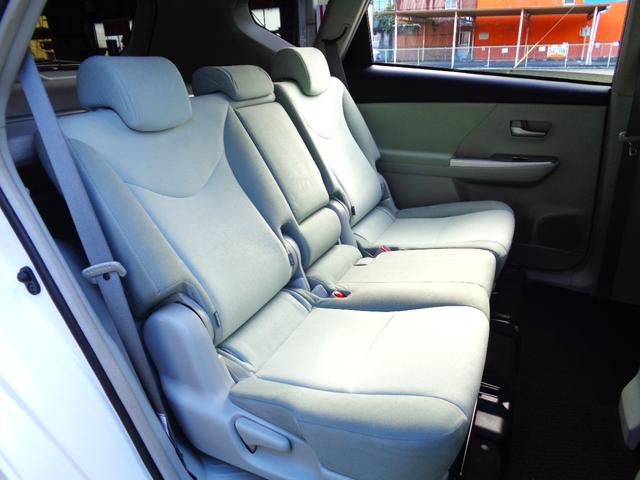 プリウスアルファ S パノラマルーフ 純正8インチナビTV DVD再生可能 Bluetooth バックカメラ LEDヘッド ステアリングスイッチ スマートキー プッシュスタート ETC クリアランスソナー 整備・保証付(18枚目)